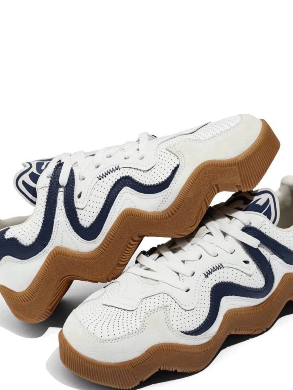 MSCHF V2.wav White Cream
Navy SZ: 12M/13.5W